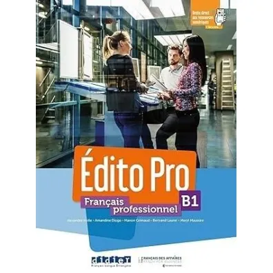 Edito Pro B1 podr�cznik + DVD - Alexandre Holle, Amandine Diogo, Meryl  Maussire