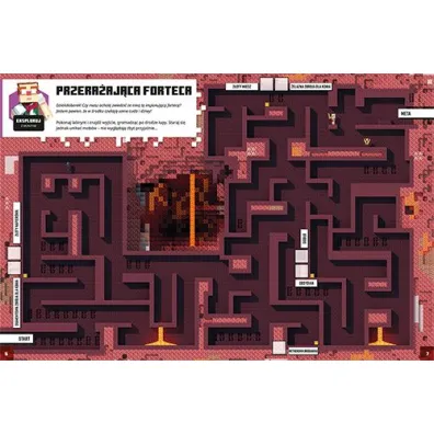Minecraft. Ksi�ga Netheru i Kresu z naklejkami