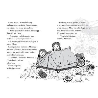 Tajemnica kempingu. Biuro Detektywistyczne Lassego i Mai. Tom 16