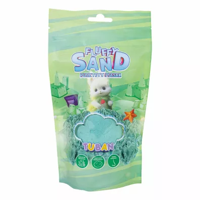 Fluffy Sand 90g puszysty piasek zielony Tuban