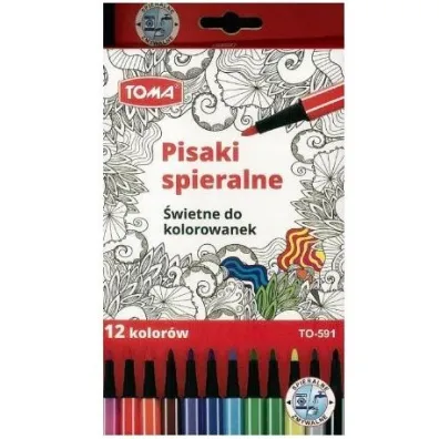 Toma Pisaki zmywalne 12 szt.