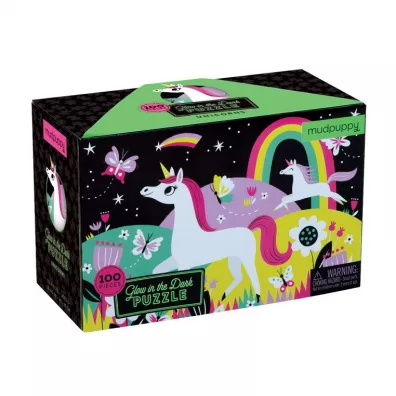 Puzzle wiecce w ciemnoci Jednoroce 5+ Mudpuppy