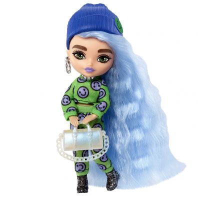 Barbie Maa lalka Lalka 3 - Zielony kombinezon/Jasnoniebieskie wosy HGP65 Mattel