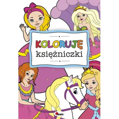 Pakiet Ksi�niczki: Koloruj� ksi�niczki, Ksi�niczki. Bal na sto par, Ksi�niczki. Kolorowanka, Puzzle 60 el. Poznaj Ksi�niczki, Zestaw kosmetyk�w Disney Princess