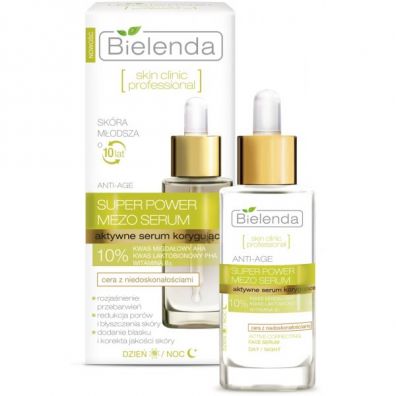 Bielenda Skin Clinic Professional aktywne serum korygujce dla cery z niedoskonaociami dzie/noc 30 ml