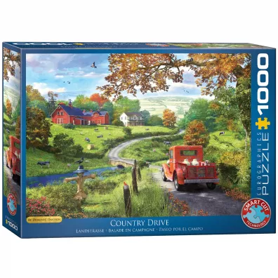 Puzzle 1000 el. Domek na wsi, Dominic Davison Eurographics