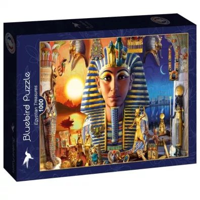 Puzzle 1000 Egipskie skarby Bluebird Puzzle