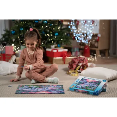 Puzzle 150 el. Jednoro�ec o zachodzie s�o�ca Ravensburger