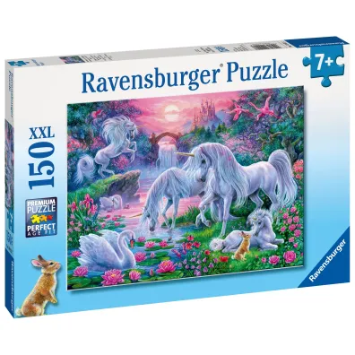 Puzzle 150 el. Jednoro�ec o zachodzie s�o�ca Ravensburger