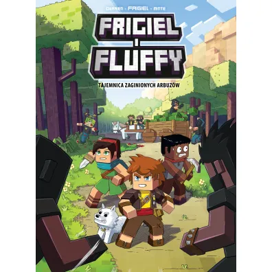 Tajemnica zaginionych arbuz�w. Frigiel i Fluffy. Tom 1 - J-C Derrien Frigiel