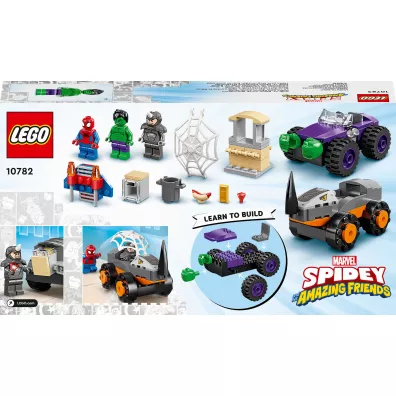 LEGO Marvel Hulk kontra Rhino - starcie pojazdw 10782