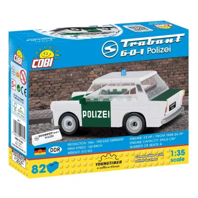 CARS Trabant 601 policja 81 klockw 24541