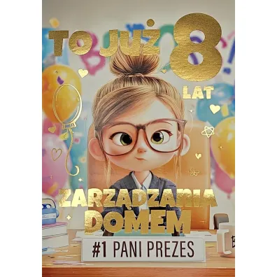 Yeku Karnet 3K Urodziny