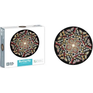 Puzzle 500 el. Motyle Icom Polska