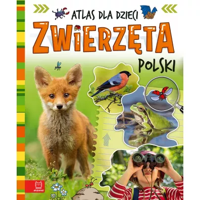 Zwierz�ta Polski Atlas dla dzieci - Joanna Kuryjak