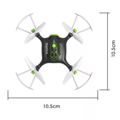 Dron Syma X20P (2.4GHz, �yroskop, zasi�g do 20m, 11cm)