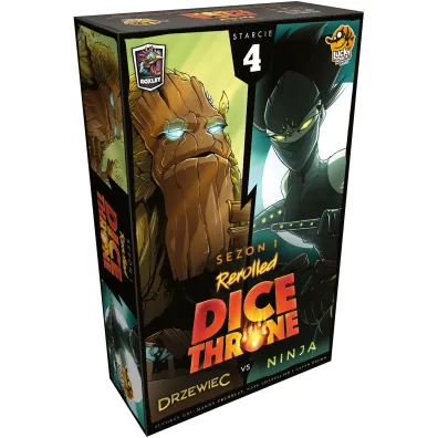 Dice Throne. Starcie 4. Drzewiec vs Ninja Lucky Duck Games Polska