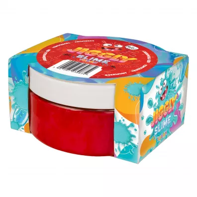 TU3586 JIGGLY SLIME   CZERWONY TRUSKAWKA 200 g Tuban