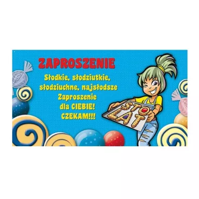 Stamp Zaproszenia Young nr 02 10 szt.