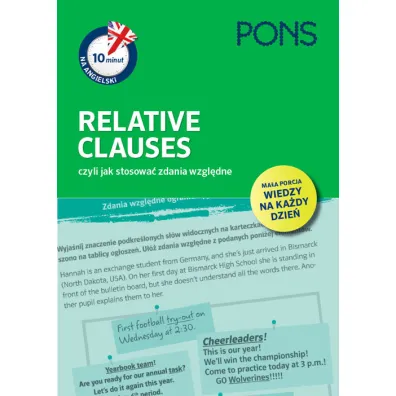 10 minut na angielski PONS Relative Clauses czyli jak stosowa� zdania wzgl�dne A1/A2