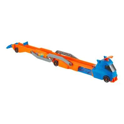 Hot Wheels. Miejski transporter + auto Mattel