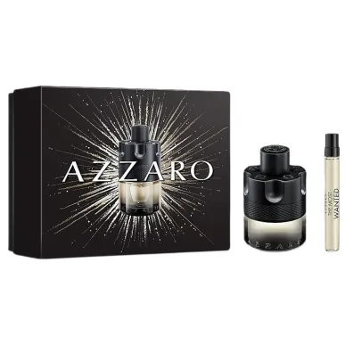 Azzaro Zestaw The Most Wanted Intense Woda toaletowa + Miniatura 50 ml
