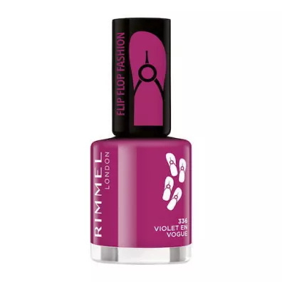 Rimmel 60 Sekund Flip Flop szybkoschncy lakier do paznokci 336 Violet En Vouge 8 ml