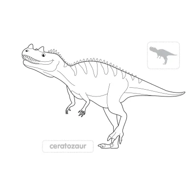 Malowanka 165X240 Maluchy koloruj�. Dinozaury  NAKLEJKI SKRZAT 074208