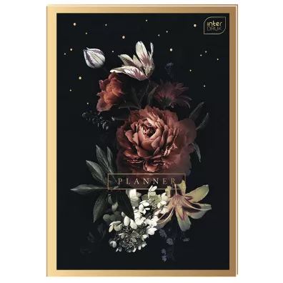 Interdruk Satin Gold Planer A5 Satin Gold 80 kartek