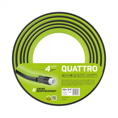 Cellfast W ogrodowy 4 warstwowy Quattro 3/4" 25 mb