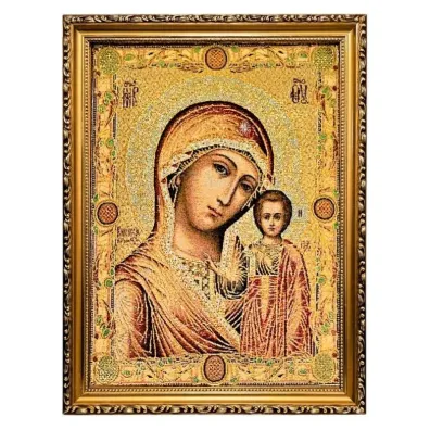 Obraz Haftowany Matka Bo�a Kaza�ska 42x32cm