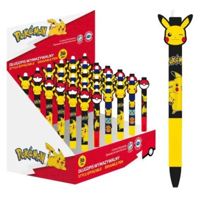 St. Majewski D�ugopis wymazywalny Pokemon (36 szt)