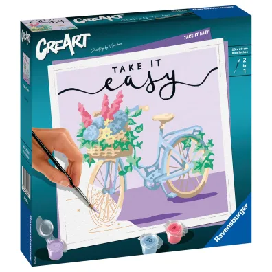 Malowanie po numerach CreArt - Take it easy Ravensburger