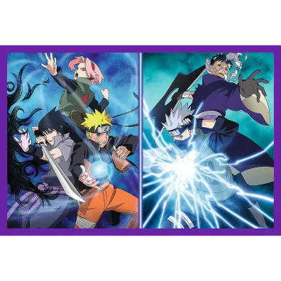 Puzzle Naruto Shippuden 2x200 el. Ninja z Wioski Ukrytego Li�cia Trefl