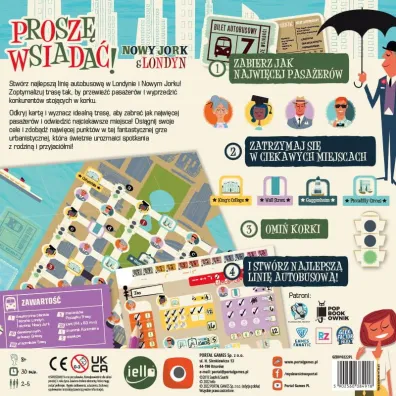 Prosz� wsiada�. Nowy Jork i Londyn