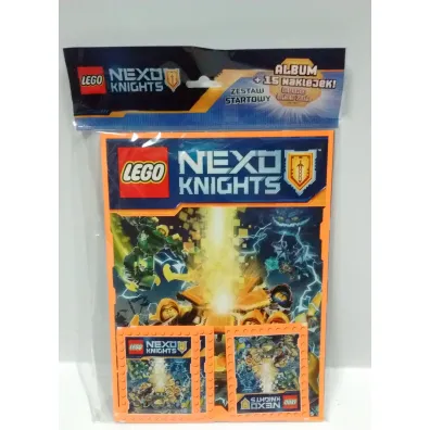 Topps Lego Nexo Knights Zestaw startowy naklejki