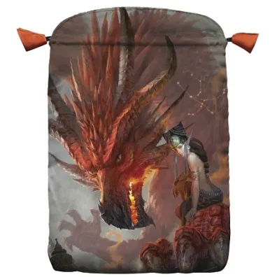 Lo Scarabeo Satynowy woreczek StarDragons na karty Tarota