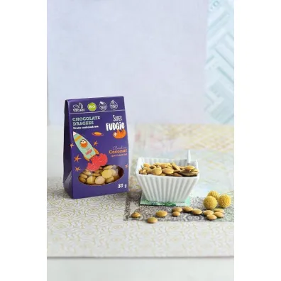 Super Fudgio Drae czekoladowe 80 g Bio