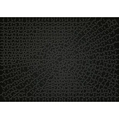Puzzle 736 el. Krypt Czarne Ravensburger