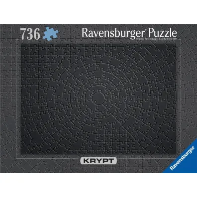 Puzzle 736 el. Krypt Czarne Ravensburger