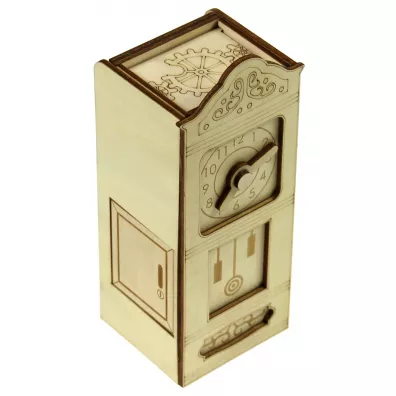�amig��wka Escape Box Grandfather Clock Secret poziom 4/4 Eureka 3D