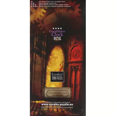 �amig��wka Escape Box Grandfather Clock Secret poziom 4/4 Eureka 3D