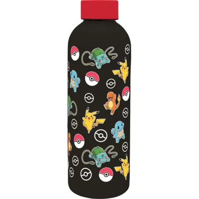 Butelka 800ml Pokemon 3D ze stali PK00043