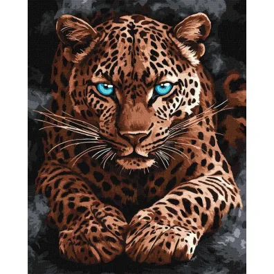 Ideyka Malowanie po numerach - Dziki gepard 40x50cm