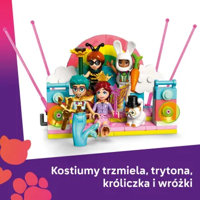 LEGO Friends Bal przebiera�c�w z jednoro�cem i wr�k� 42661
