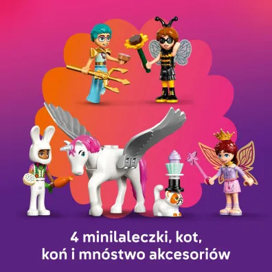 LEGO Friends Bal przebiera�c�w z jednoro�cem i wr�k� 42661