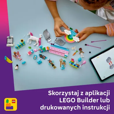 LEGO Friends Bal przebiera�c�w z jednoro�cem i wr�k� 42661