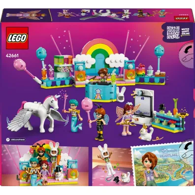 LEGO Friends Bal przebiera�c�w z jednoro�cem i wr�k� 42661