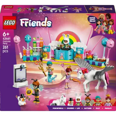 LEGO Friends Bal przebiera�c�w z jednoro�cem i wr�k� 42661