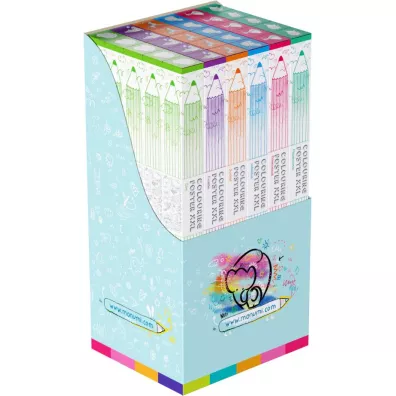 Kolorowanki pod�ogowe XXL, 30 sztuk (6 wzor�w)